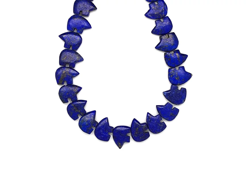 Lapis lazuli medve 21x16-17mm akciós termékkép 1